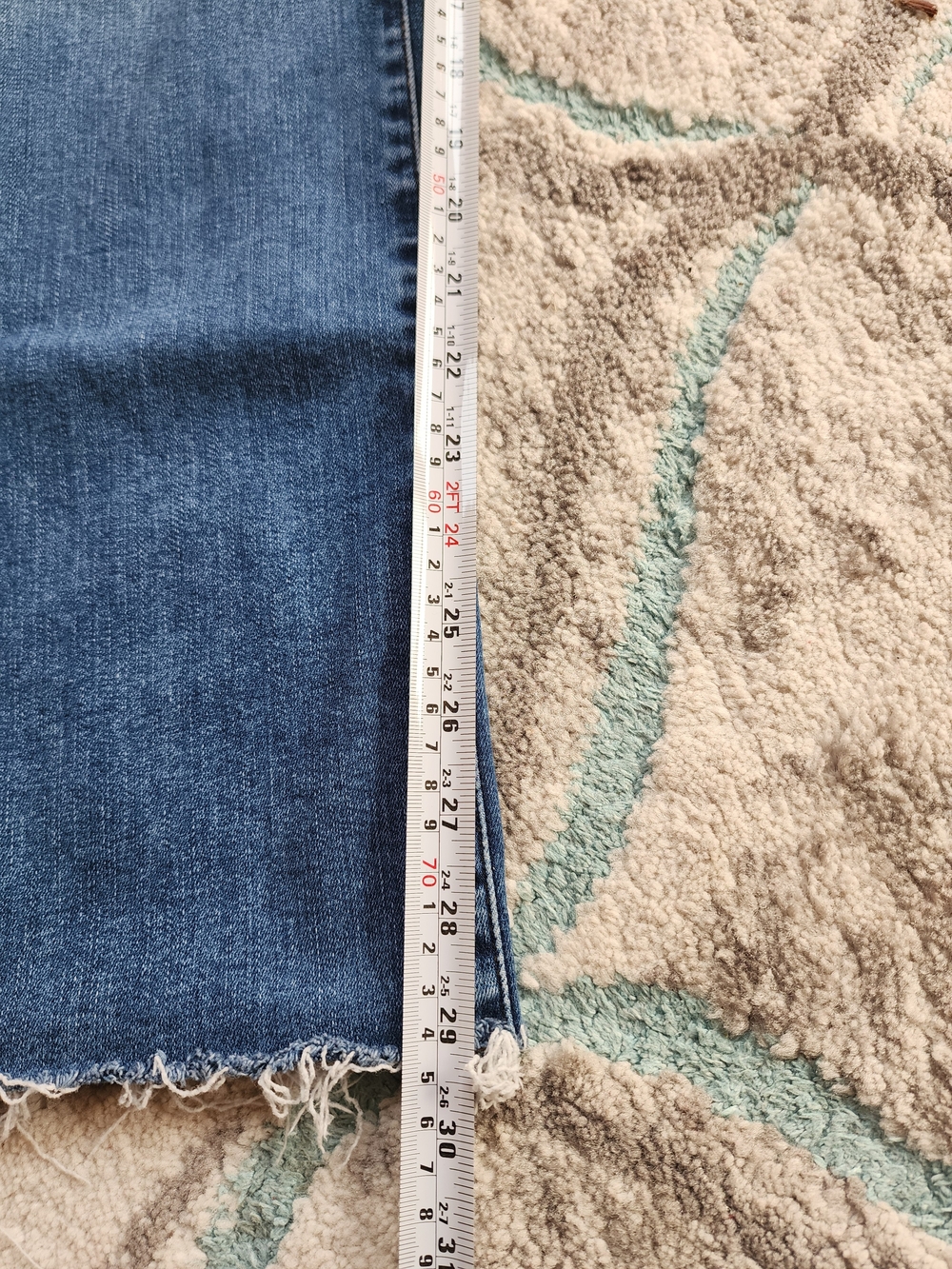 FRAME Le High Straight Long Denim Jeans Women’s Size 29 High Rise Stretch - Picture 16 of 16